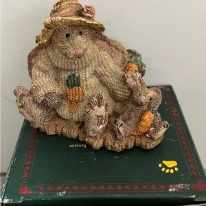 Boyds Bears Bearstone Charlotte and Bebe..The Gardeners 2E/301
